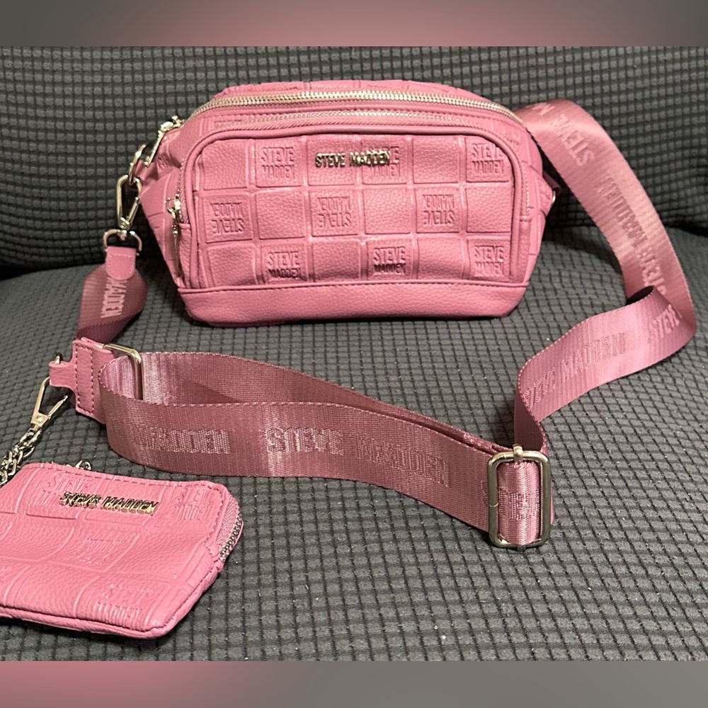 Steve Madden Pink Crossbody Bag